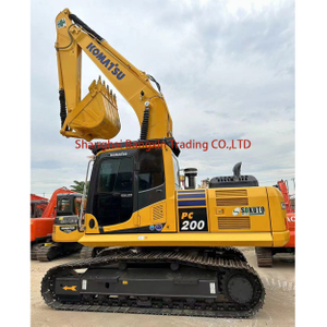 Excavatrice Komatsu PC200-8 20 tonnes Pelle sur chenilles d'occasion japonaise d'origine en stock à vendre