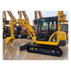Pelle Komatsu Pc56 5 tonnes originale fabriquée au Japon Peu de bon état Mini-pelle sur chenilles d'occasion