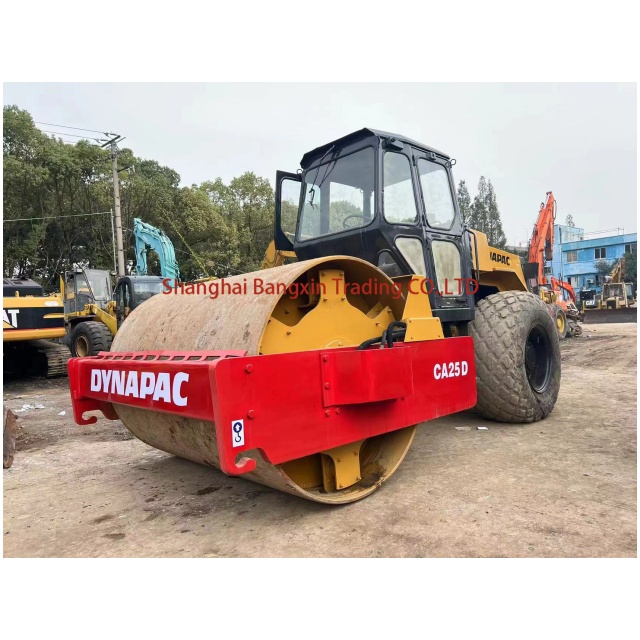 used road roller DYNAPAC CA25D supplier rouleau compresseur d'occasion DYNAPAC CA25D fournisseur