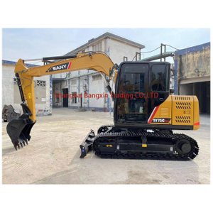 SANY SY75C – mini pelle d'occasion de 7 tonnes, fabriquée en Chine, à vendre