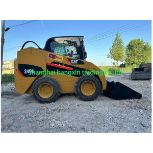 Chargeuse compacte CAT 246C 4,5 tonnes, d'origine japonaise, bon état, chargeuse compacte d'occasion à vendre