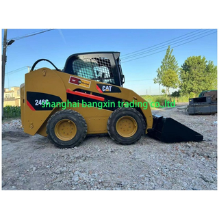 Chargeuse compacte CAT 246C 4,5 tonnes, d'origine japonaise, bon état, chargeuse compacte d'occasion à vendre