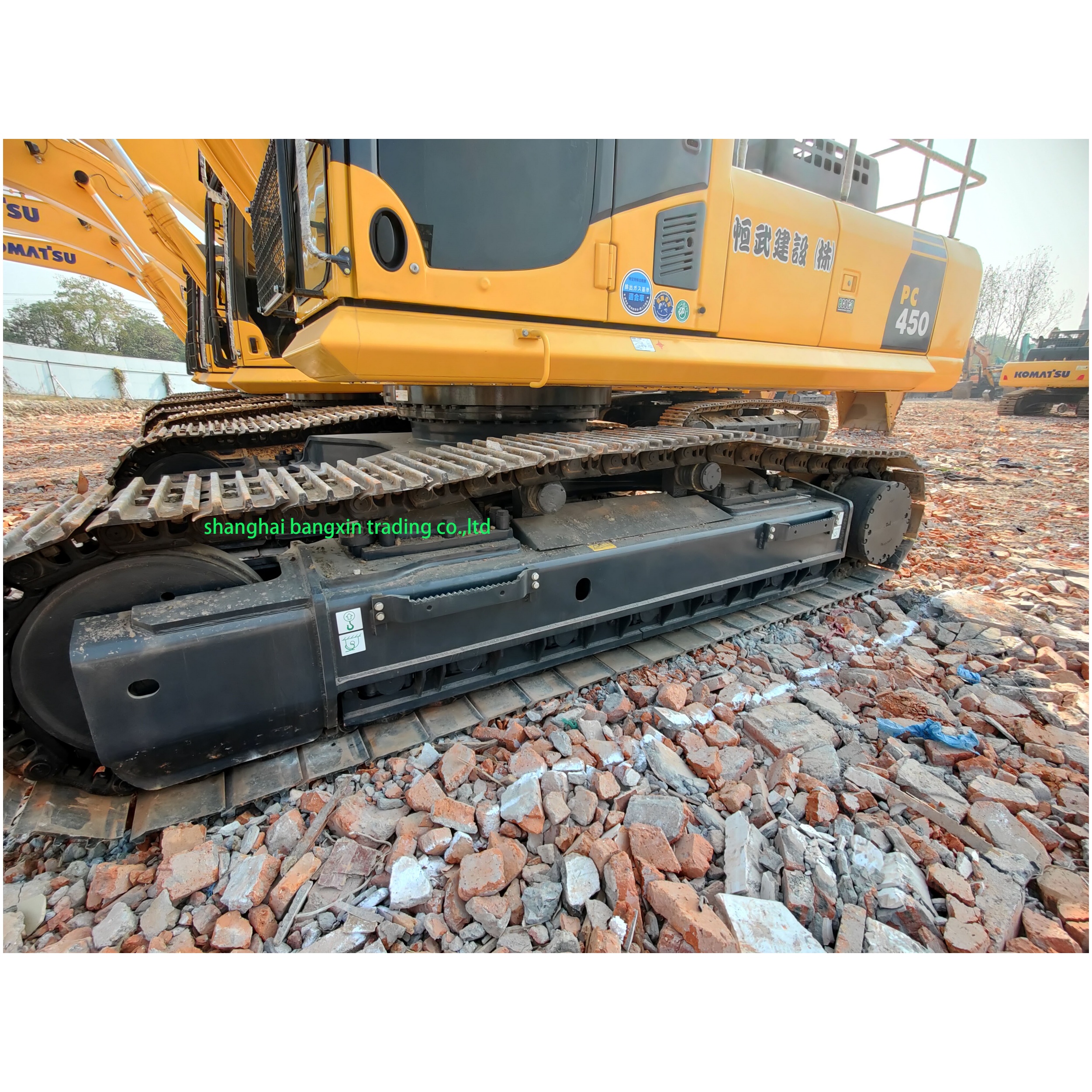 used excavator komatsu pc450-8 wholesaler grossiste pelle occasion komatsu pc450-8