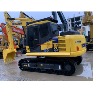 L'excavatrice Komatsu Pc130-7 13 tonnes importées du Japon a utilisé une mini-excavatrice sur chenilles