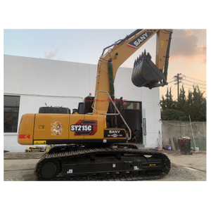 Excavatrice SANY SY215C 21 tonnes, pelle sur chenilles lourde d'occasion de fabrication chinoise d'origine à vendre