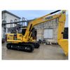 L'excavatrice Komatsu Pc130-7 13 tonnes importées du Japon a utilisé une mini-excavatrice sur chenilles