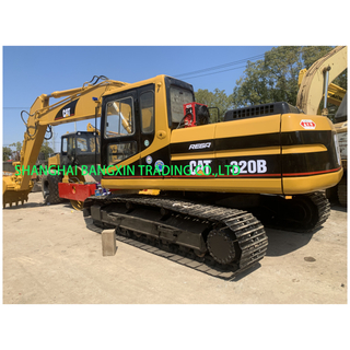 Excavatrice Caterpillar CAT320B 20 tonnes excavatrice sur chenilles d'origine japonaise excavatrice utilisée à vendre