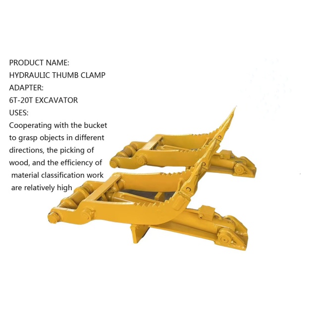 hydraulic thumb vendor vendeur de pouce hydraulique