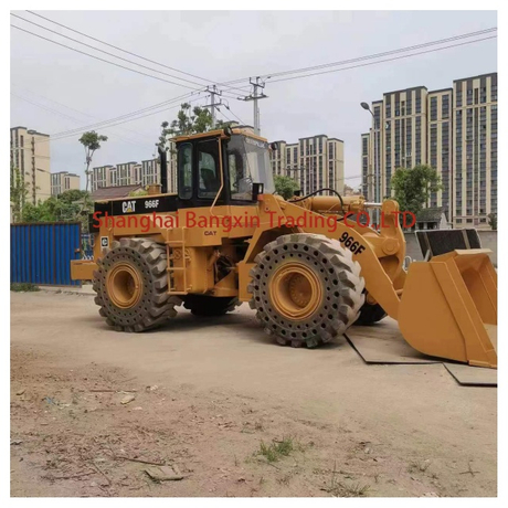 Chargeur frontal CAT966F 18 tonnes, chargeur d'origine japonais d'occasion à vendre