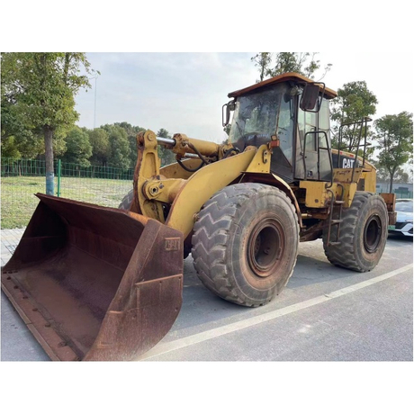 Chargeur frontal CAT966G 23 tonnes, chargeur d'origine japonais d'occasion à vendre