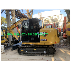 Excavatrice Caterpillar CAT307e2 7 tonnes d'origine japonaise EPA mini-excavatrice d'occasion à vendre