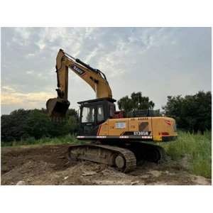 Excavatrice SANY SY305C 30 tonnes, pelle sur chenilles lourde d'occasion de fabrication chinoise d'origine à vendre