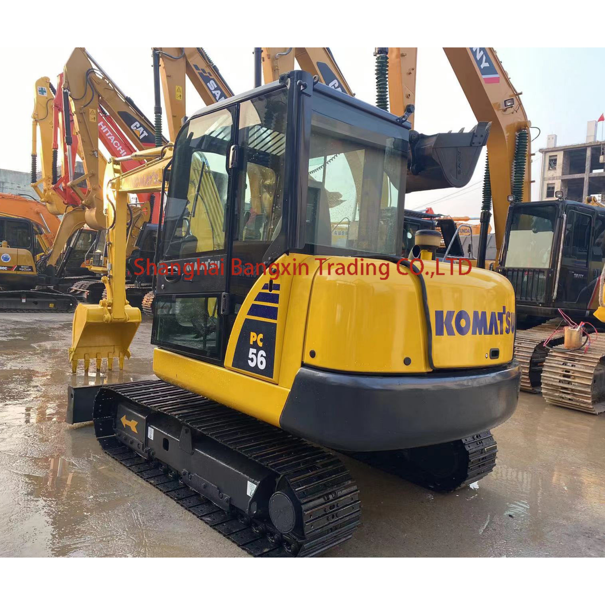 used mini excavator komatsu pc56 manufacturer fabricant de mini pelle d'occasion komatsu pc56